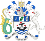 Coat of arms of the London Borough of Tower Hamlets